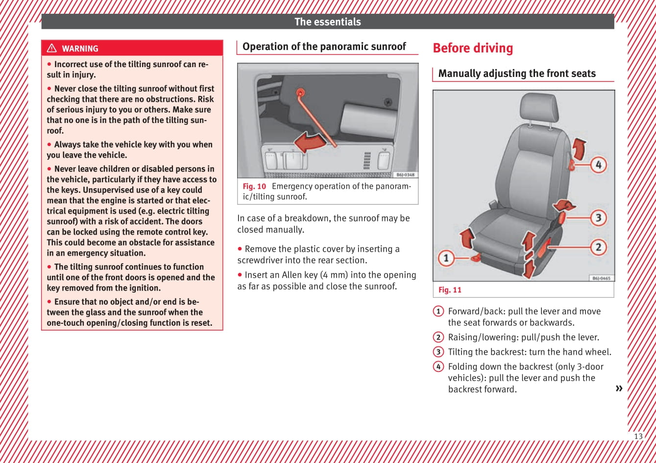 2015-2016 Seat Ibiza Owner's Manual | English