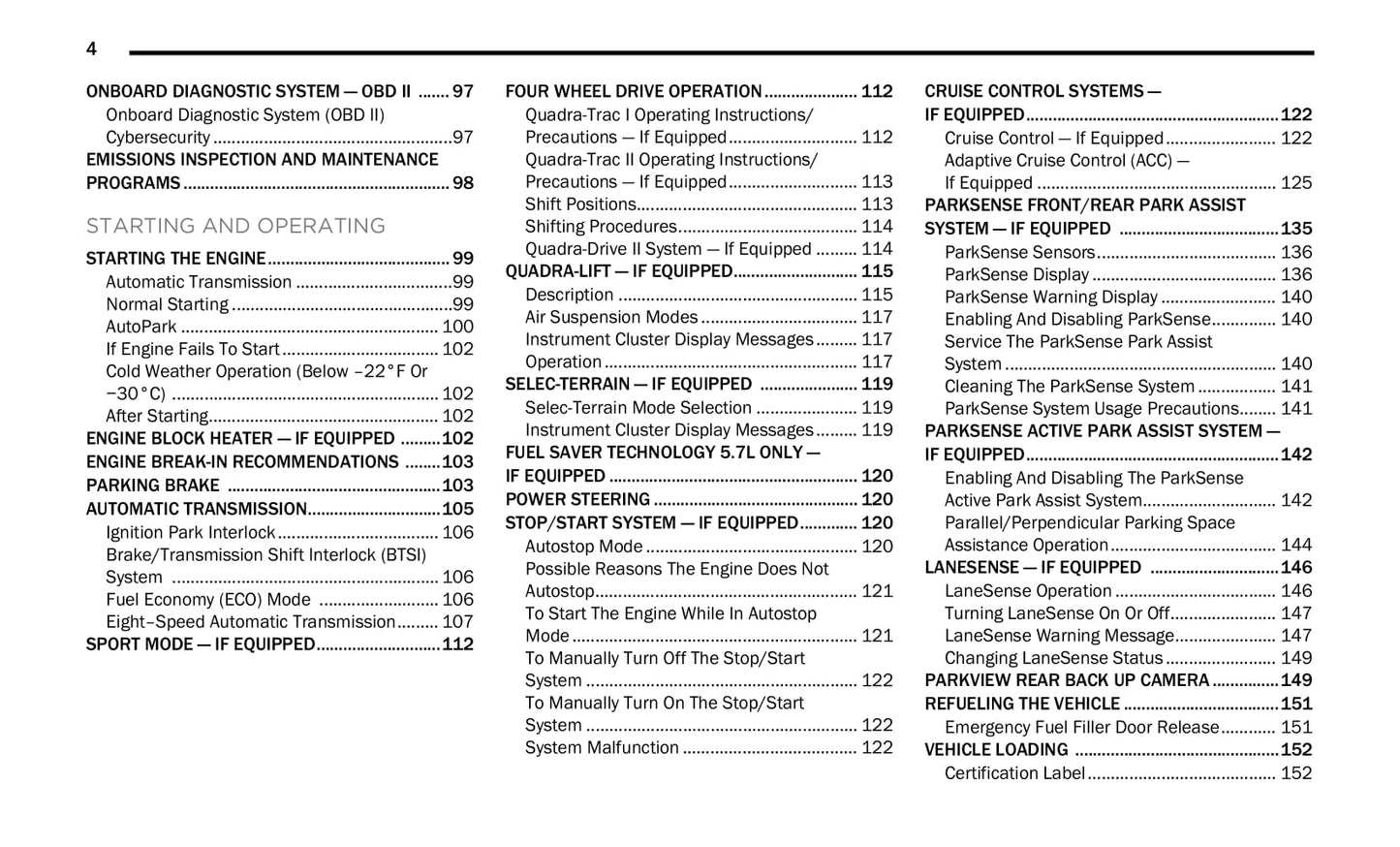 2021 Jeep Grand Cherokee Owner's Manual | English