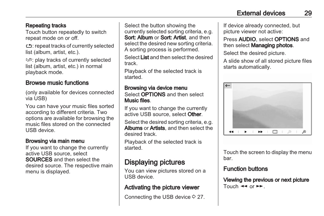 Opel Grandland X Owner's Infotainment Manual 2017 - 2021