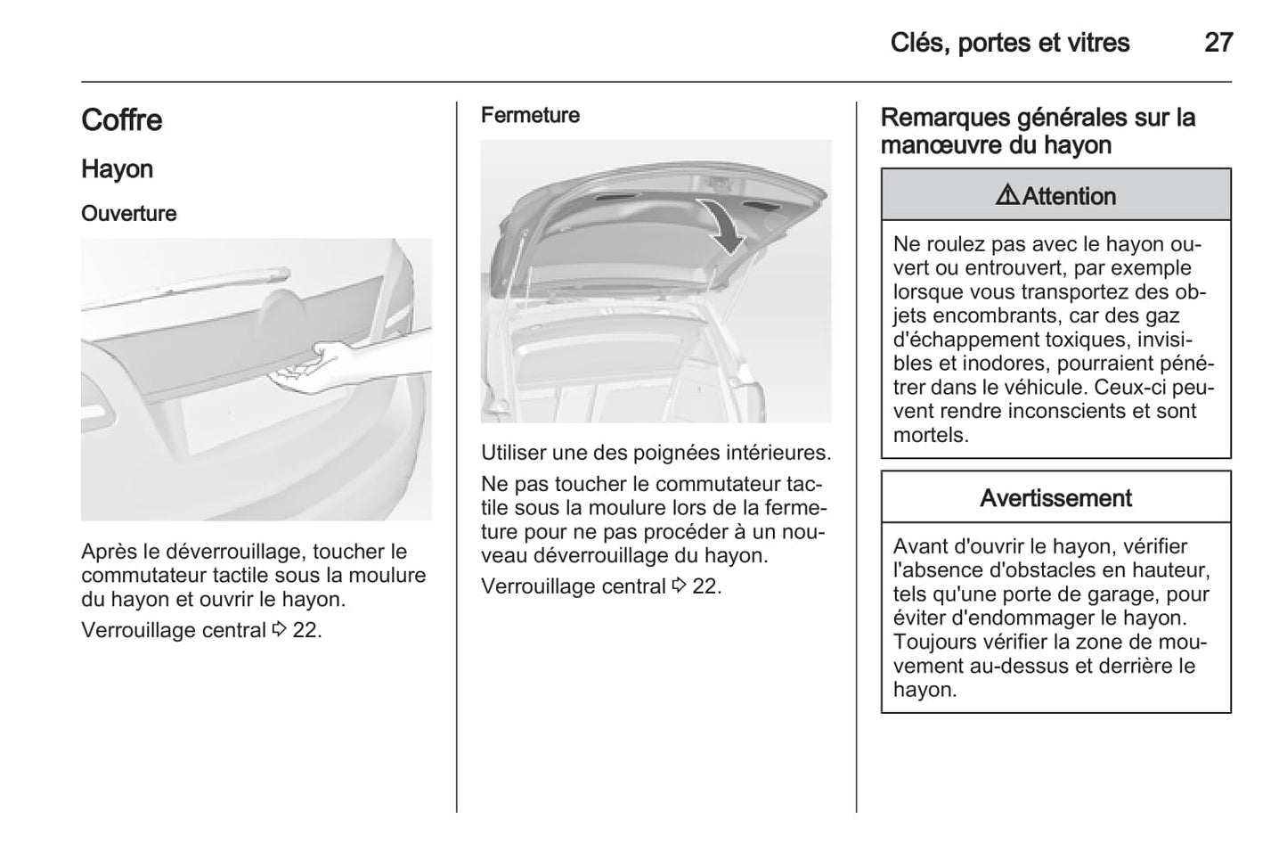 2012-2013 Opel Meriva Bedienungsanleitung | Französisch