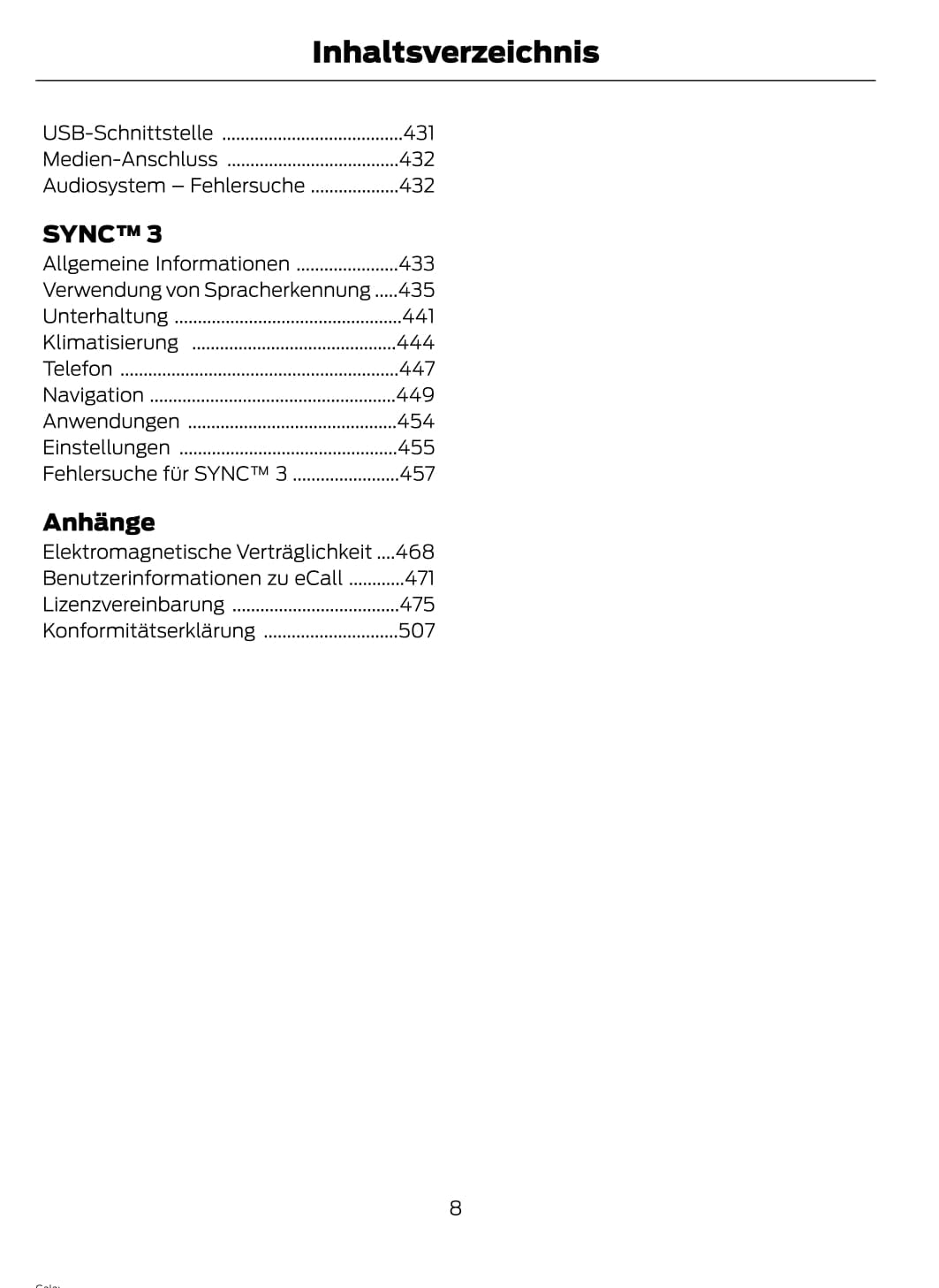 2021-2023 Ford Galaxy / S-max Bedienungsanleitung | Deutsch