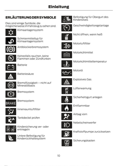 2021-2023 Ford Galaxy / S-max Bedienungsanleitung | Deutsch