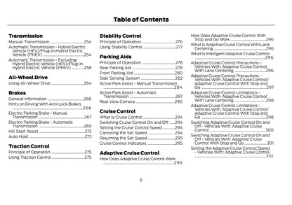 2021-2022 Ford Kuga Vignale/Kuga Vignale Hybrid Owner's Manual | English