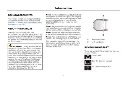 2021-2022 Ford Kuga Vignale/Kuga Vignale Hybrid Owner's Manual | English