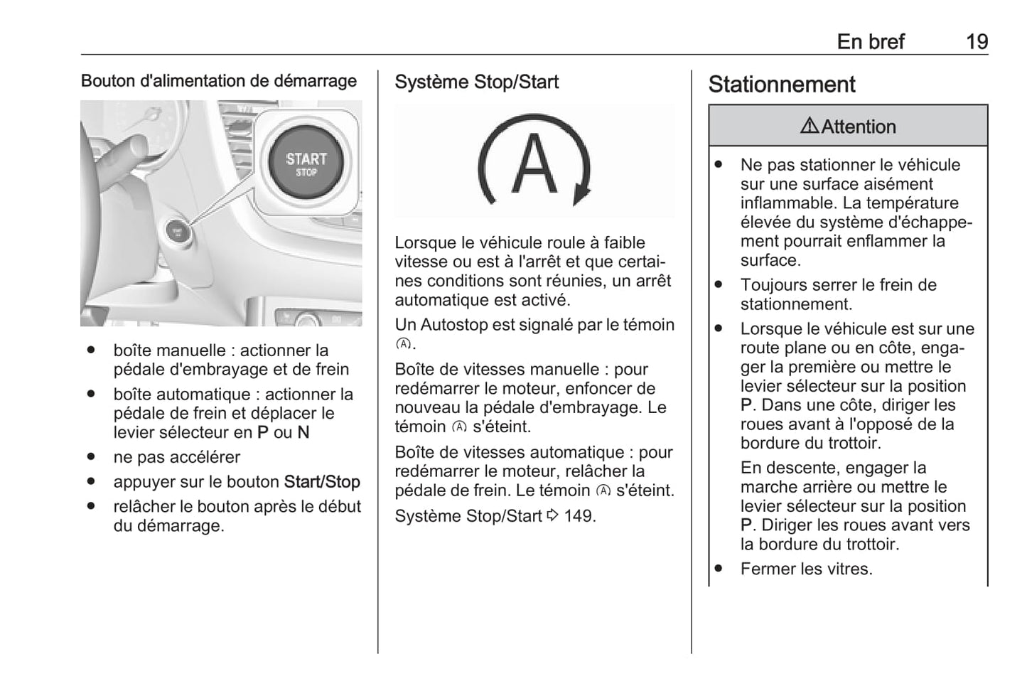 2018 Opel Grandland X Owner's Manual | French