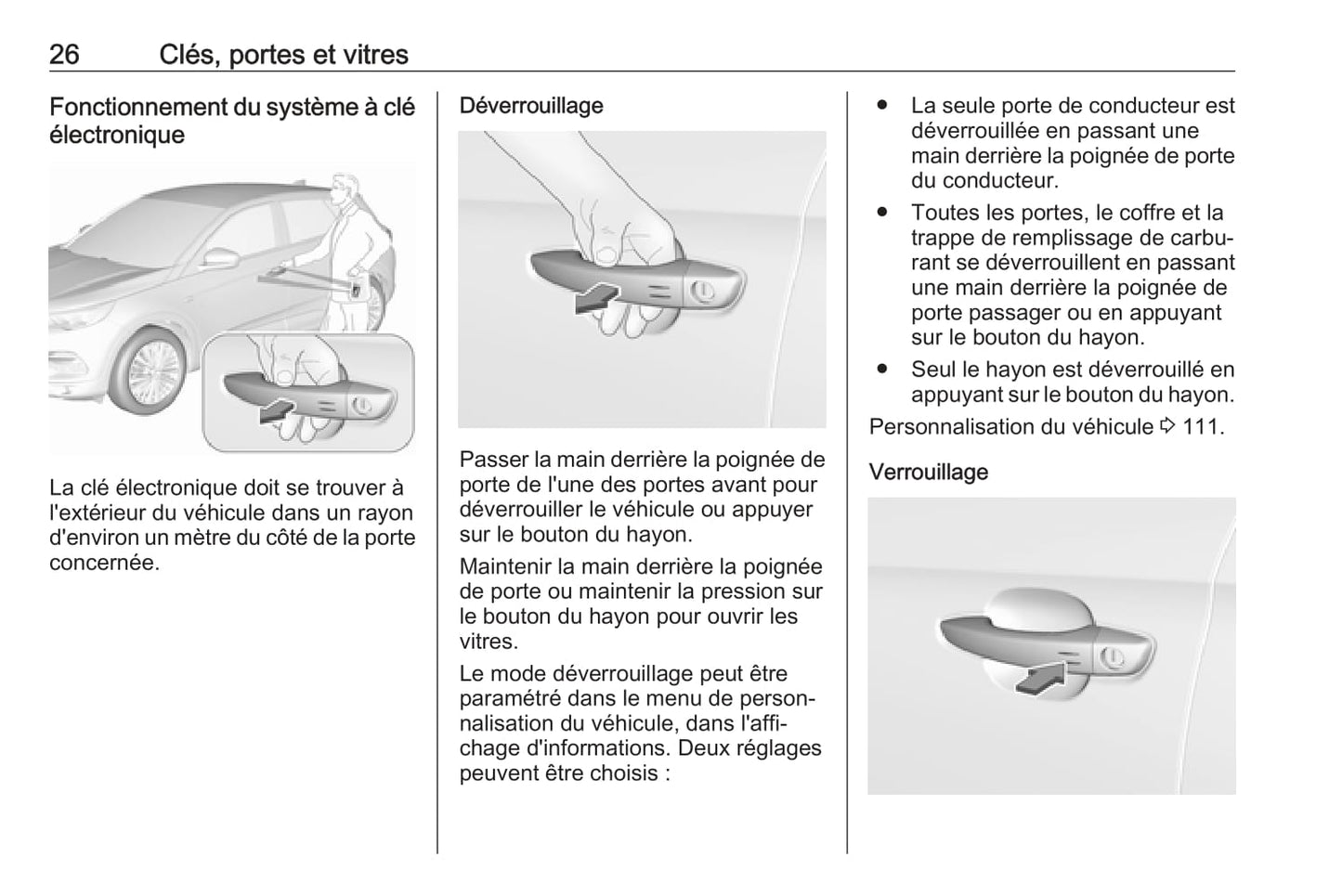 2018 Opel Grandland X Owner's Manual | French