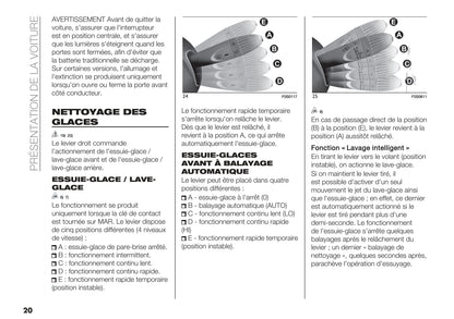 2020-2021 Fiat 500/500C Hybrid Bedienungsanleitung | Französisch