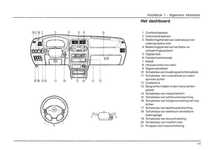 1998-2002 Daihatsu Sirion Owner's Manual | Dutch