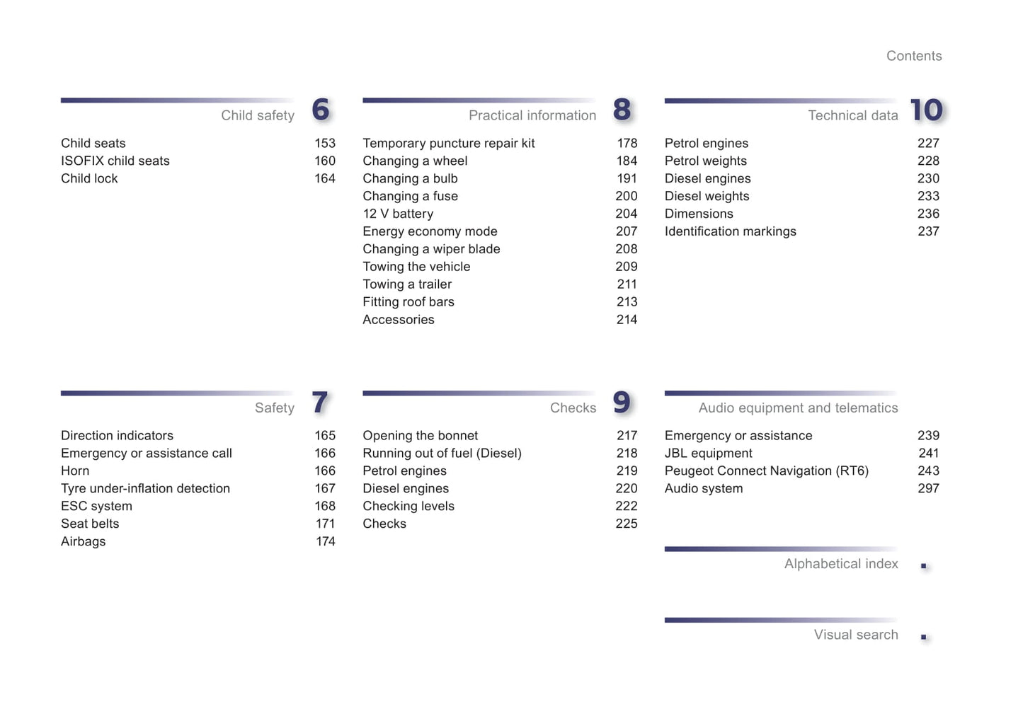 2012-2014 Peugeot 508 Owner's Manual | English