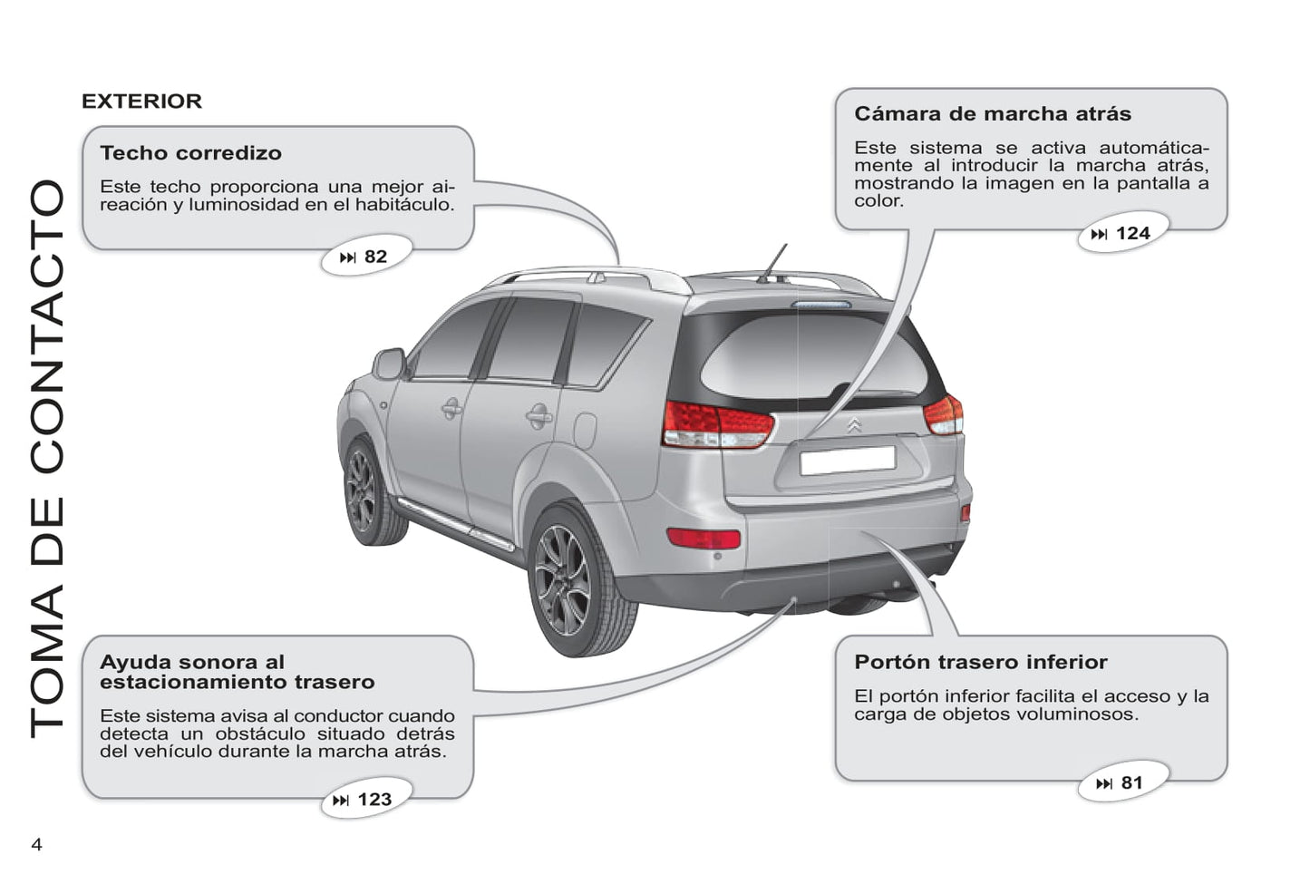 2011-2012 Citroën C-Crosser Bedienungsanleitung | Spanisch