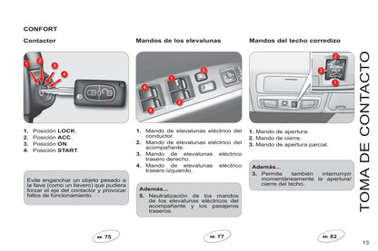 2011-2012 Citroën C-Crosser Bedienungsanleitung | Spanisch