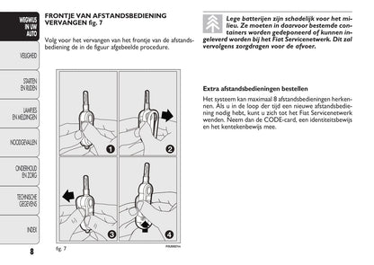 2010-2011 Fiat Punto Evo Bedienungsanleitung | Niederländisch