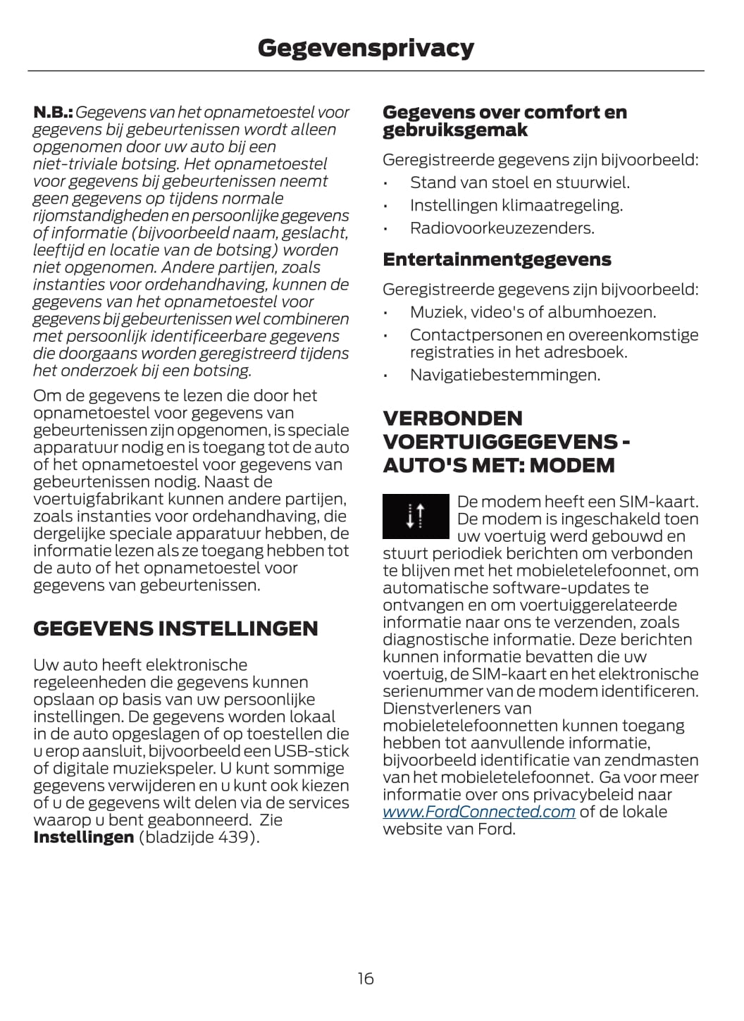 2021-2022 Ford Mondeo / Mondeo Hybrid Bedienungsanleitung | Niederländisch
