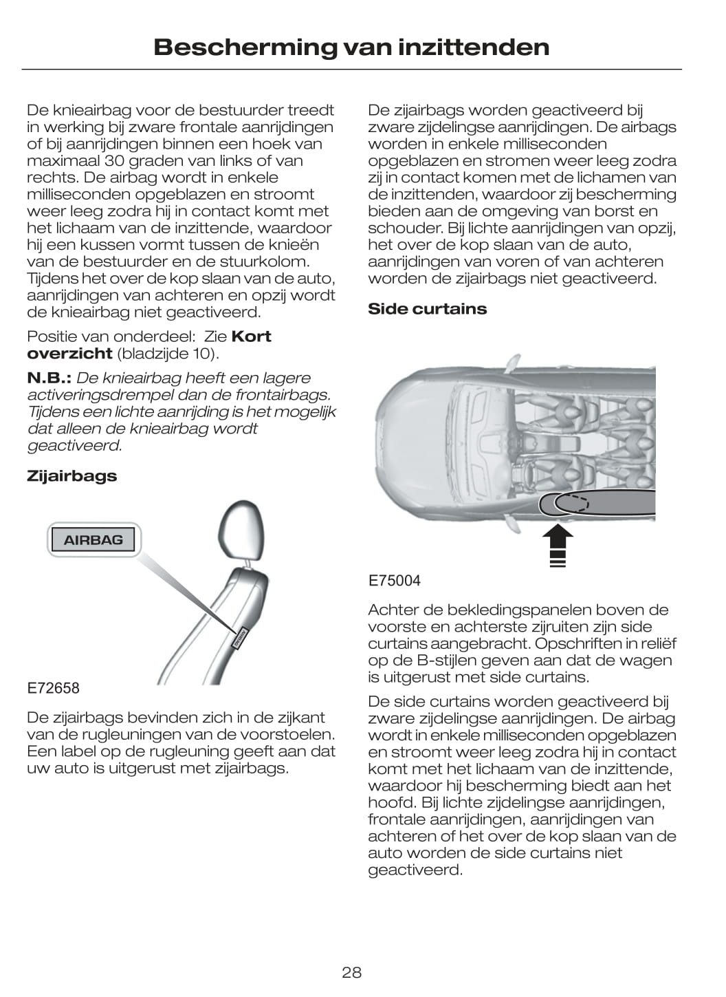 2009-2010 Ford Mondeo Owner's Manual | Dutch