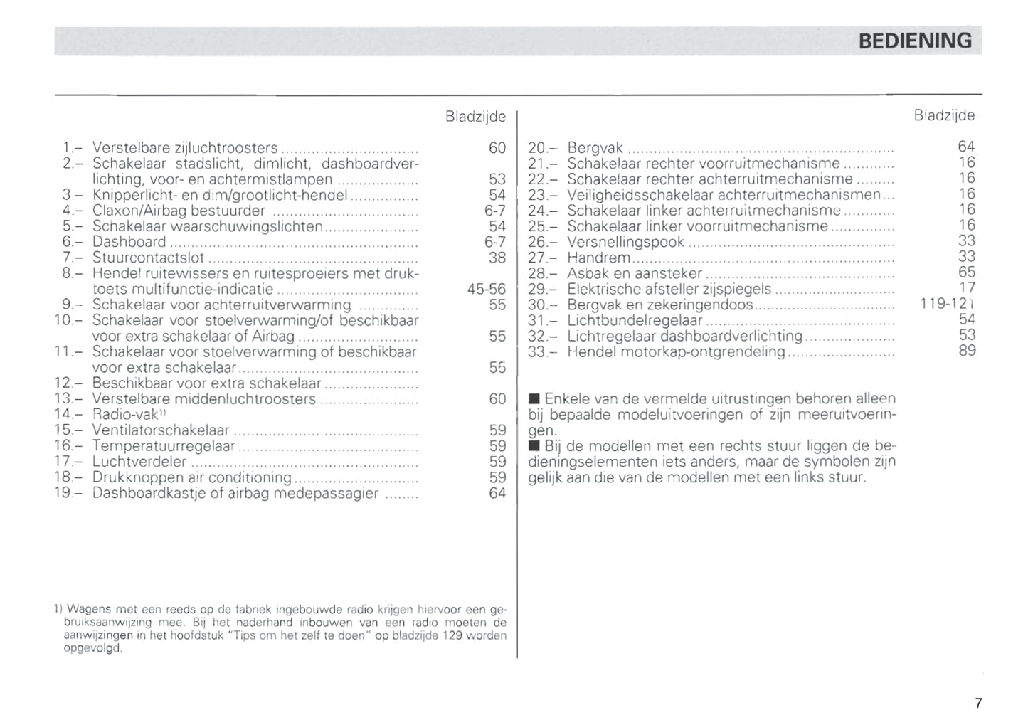 1996-1997 Seat Ibiza Owner's Manual | Dutch