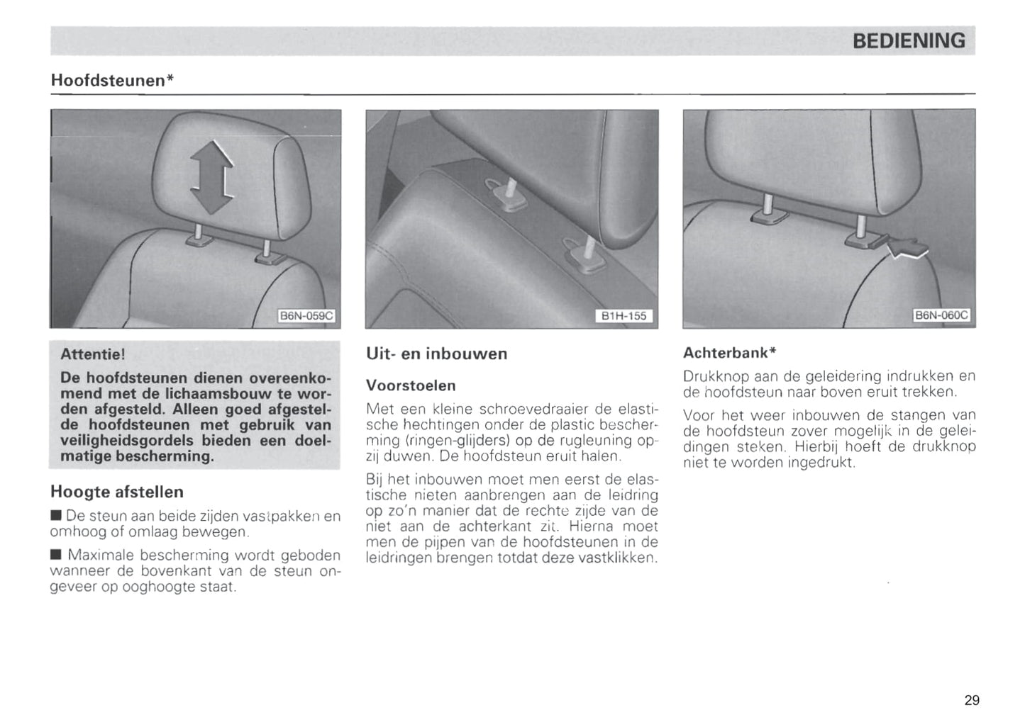 1996-1997 Seat Ibiza Owner's Manual | Dutch