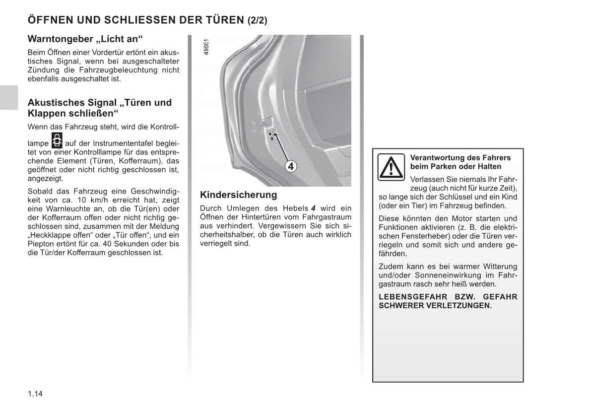 2021-2022 Renault Arkana Owner's Manual | German