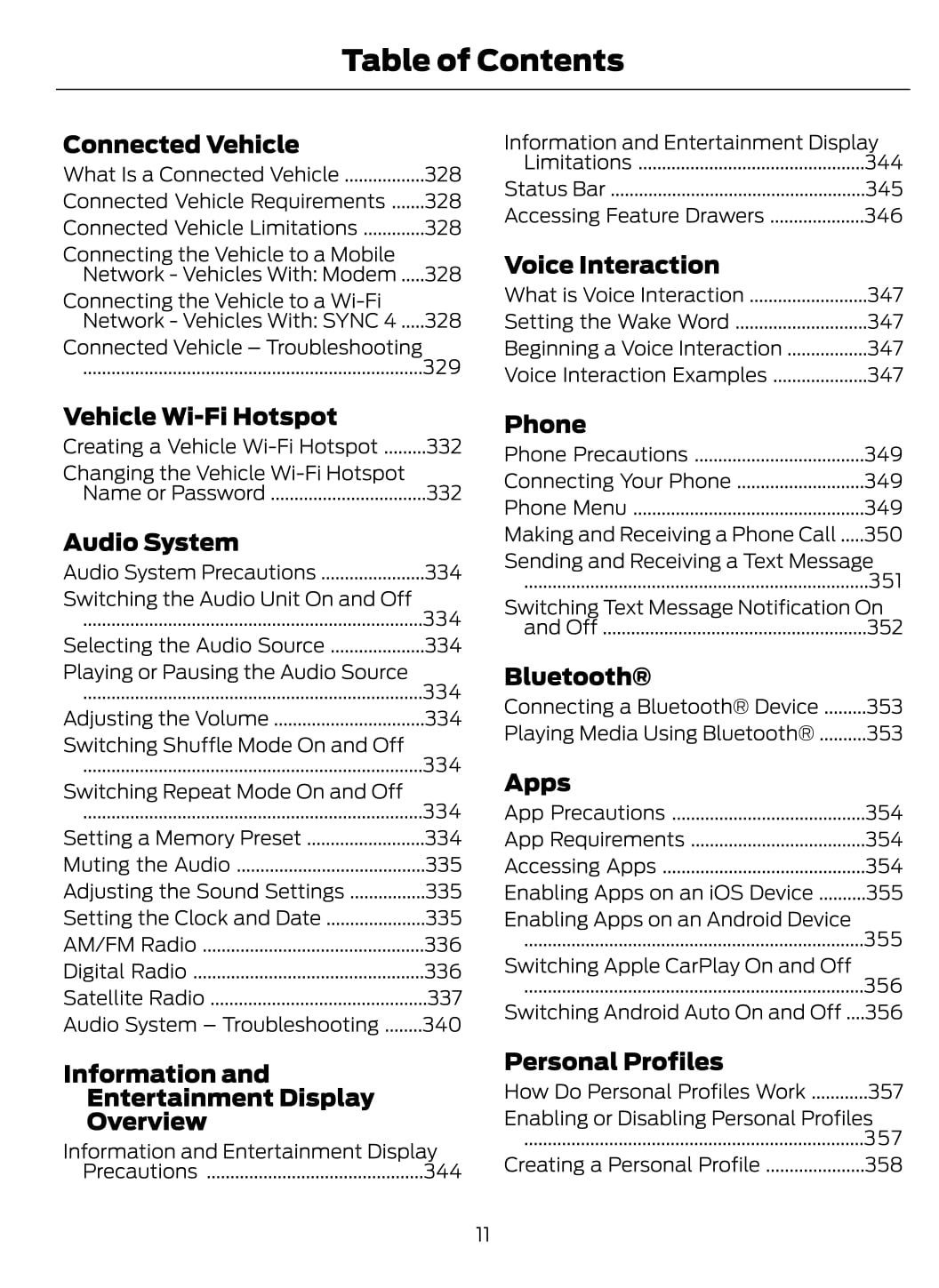 2021 Ford Mustang Mach-E Owner's Manual | English