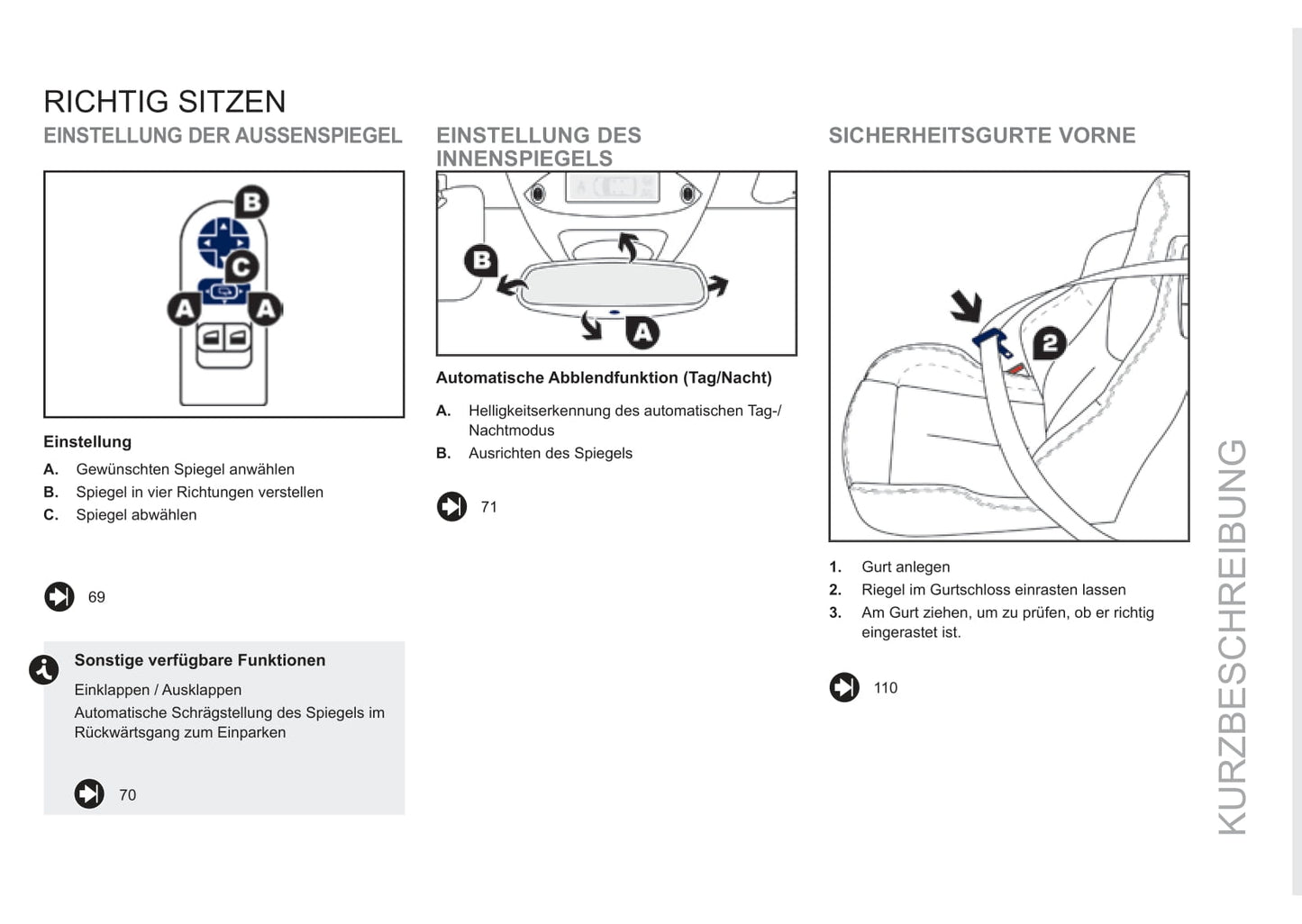 2011-2013 Peugeot RCZ Owner's Manual | German