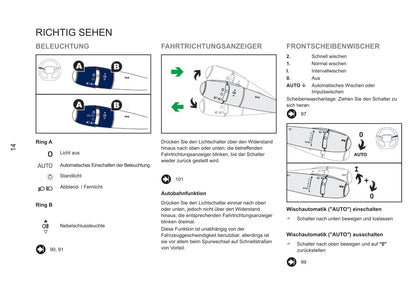 2011-2013 Peugeot RCZ Owner's Manual | German