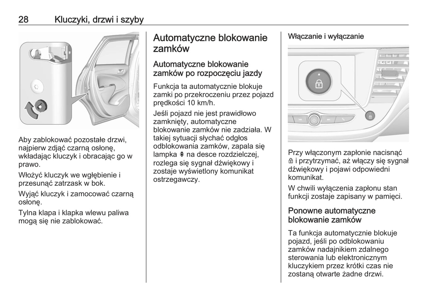 2020 Opel Crossland X Bedienungsanleitung | Polnisch