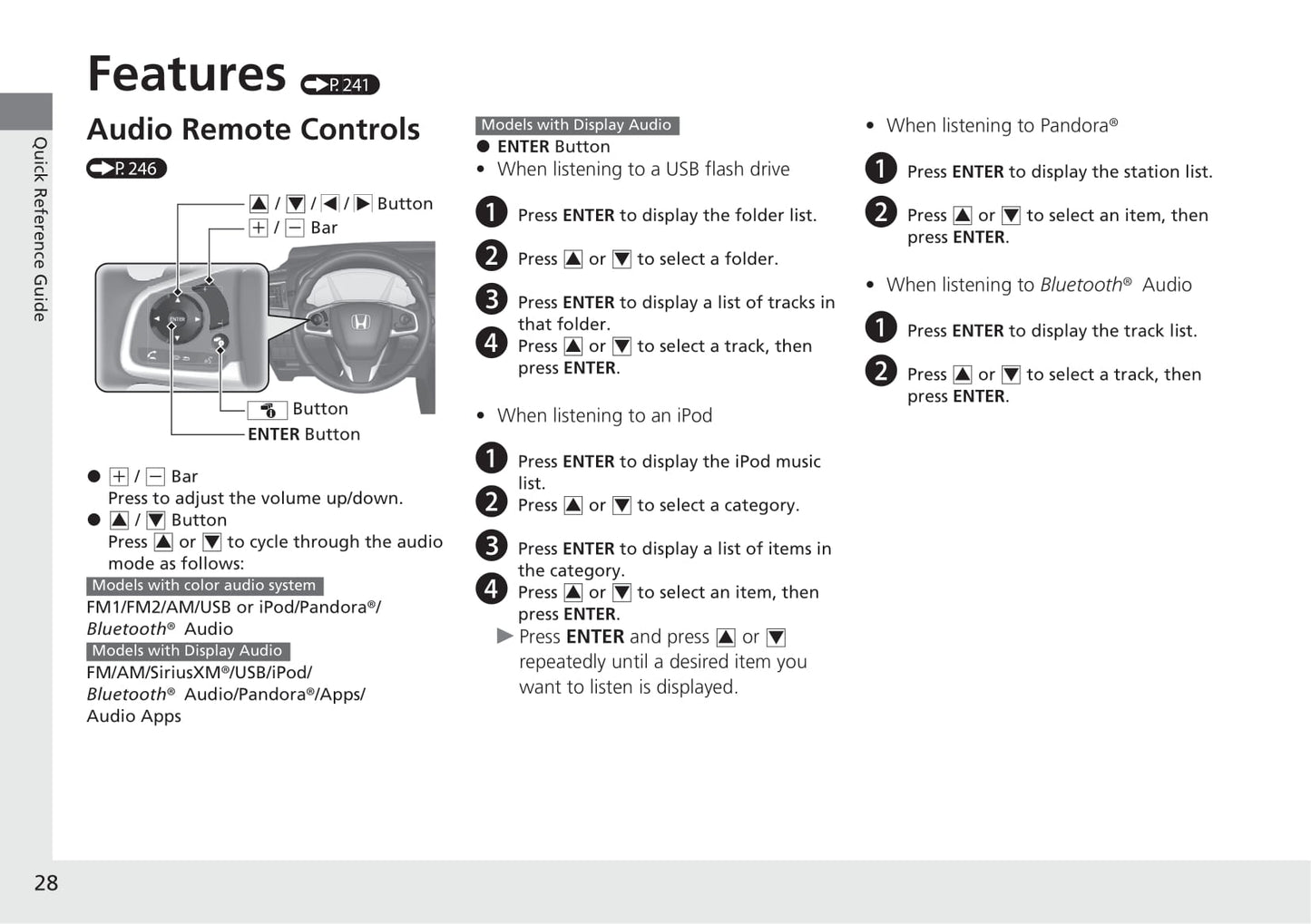 2021 Honda CR-V Hybrid Owner's Manual | English