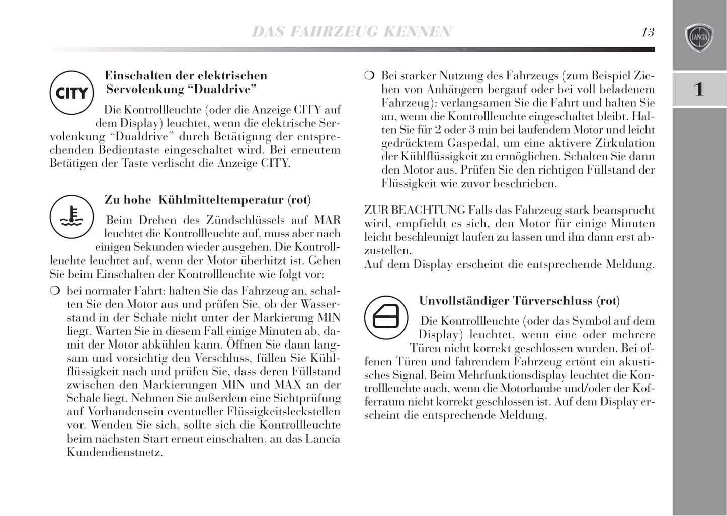 2008-2011 Lancia Delta Bedienungsanleitung | Deutsch
