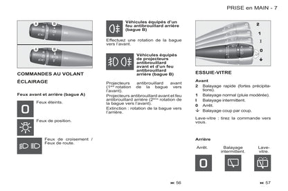 2011-2015 Peugeot Partner Origin Bedienungsanleitung | Französisch