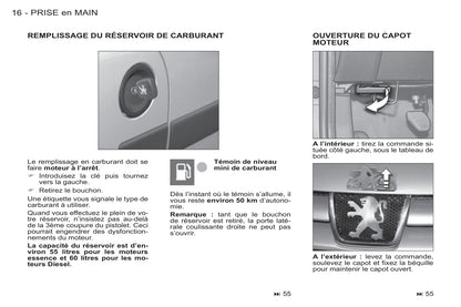 2011-2015 Peugeot Partner Origin Bedienungsanleitung | Französisch