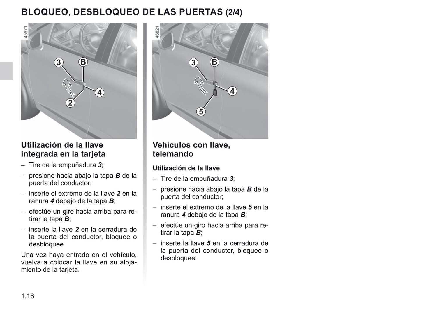 2020-2021 Renault Captur Bedienungsanleitung | Spanisch