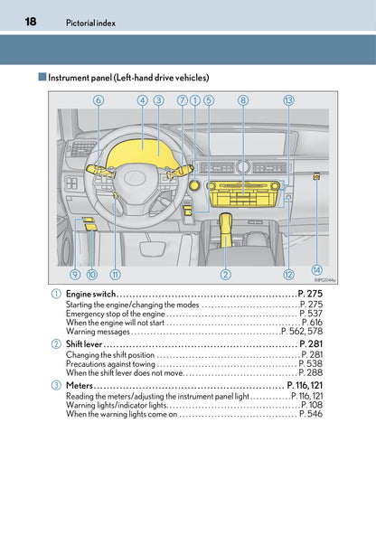 2017-2018 Lexus GS 300/GS 350/GS F Bedienungsanleitung | Englisch