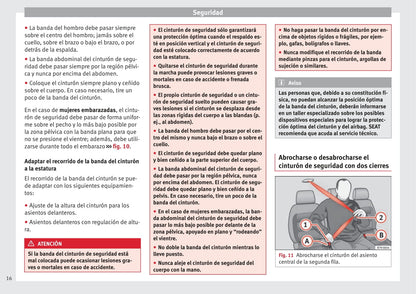 2014-2015 Seat Alhambra Owner's Manual | Spanish