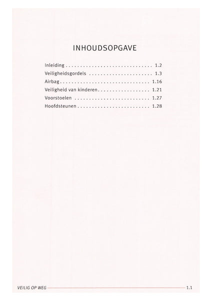 1996-2004 Seat Inca Bedienungsanleitung | Niederländisch