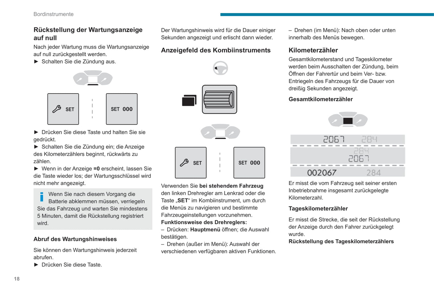 2019-2022 Peugeot Rifter Bedienungsanleitung | Deutsch