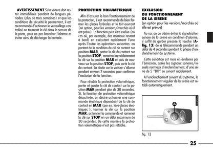 2003-2007 Alfa Romeo 166 Owner's Manual | French