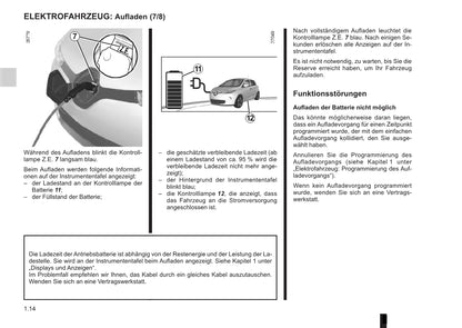 2016-2017 Renault Zoe Owner's Manual | German