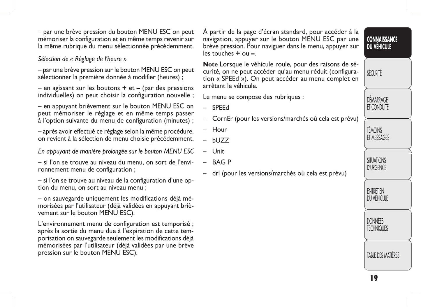 2010-2011 Fiat Punto Evo Bedienungsanleitung | Französisch