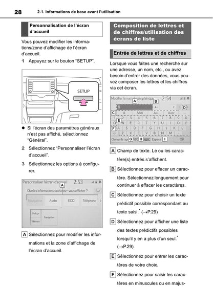 Toyota Yaris Cross Navigation / Multimedia Guide d'utilisation 2021 - 2023