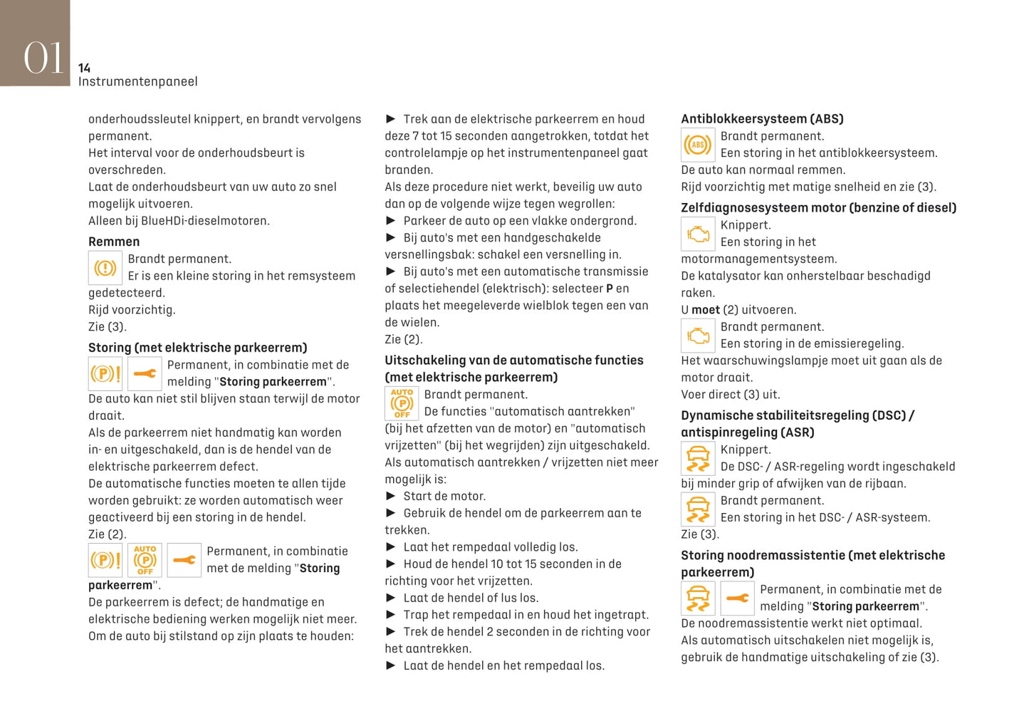 2020-2022 DS Automobiles DS 3 Crossback Owner's Manual | Dutch