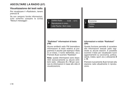 Renault Radio Connect R&Go Libretto D'istruzioni  2022