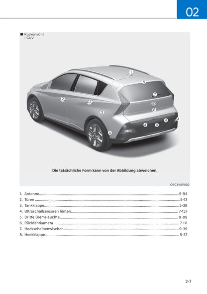 2021-2022 Hyundai i20/Bayon Owner's Manual | German