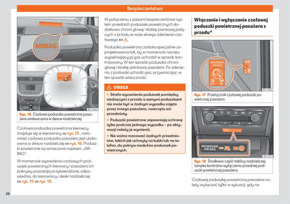 2019-2020 Seat Arona Owner's Manual | Polish