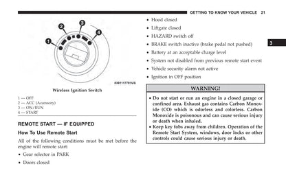 2019 Dodge Grand Caravan Owner's Manual | English