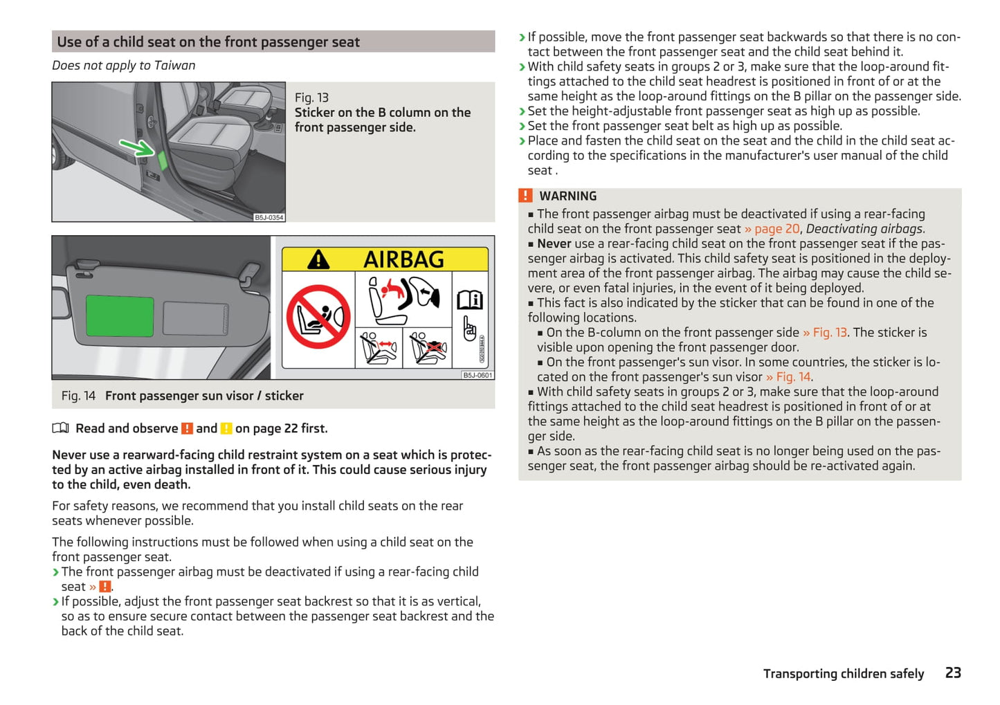 2014-2015 Skoda Roomster Owner's Manual | English