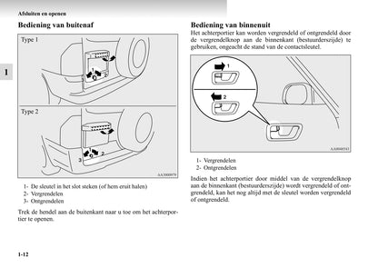 1999-2006 Mitsubishi Pajero Owner's Manual | Dutch