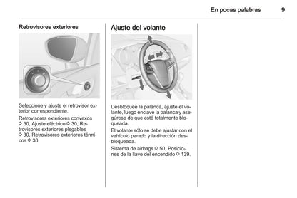 2013-2014 Opel Meriva Owner's Manual | Spanish