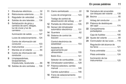 2013-2014 Opel Meriva Owner's Manual | Spanish