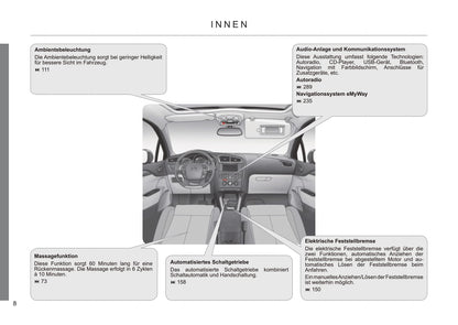 2013-2014 Citroën C4 Bedienungsanleitung | Deutsch