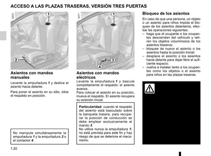 2015-2016 Renault Mégane Owner's Manual | Spanish