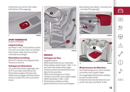 2016-2020 Alfa Romeo MiTo Owner's Manual | German